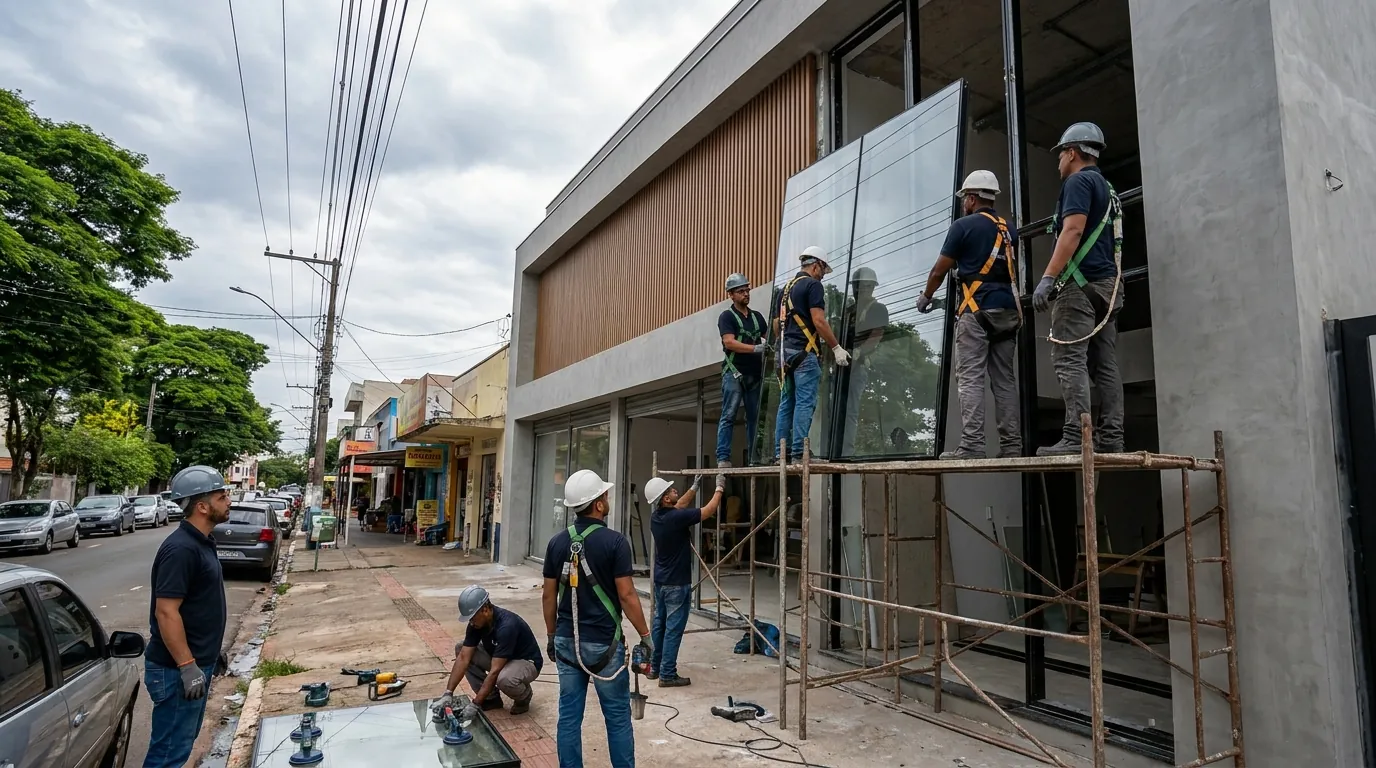 Fachada de Vidro em Vila Velha‑ES