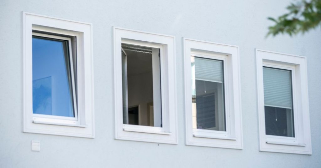 Janelas de vidro em Vila Velha